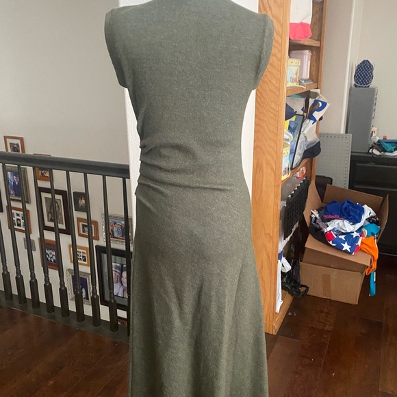 OGL Cashsoft Mockneck Sleeveless Midi Dress - Picture 5 of 5